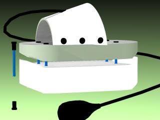 grafische Darstellung der Einzelteile des Treppenboy